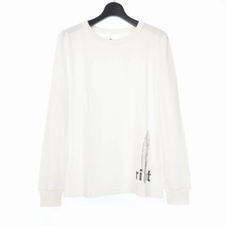 FACETASM - ファセッタズム RIOT 20AW プリントTシャツ 長袖 カットソー M 白