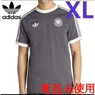 アディダス(adidas)の新品未使用！アディダス　3ストライプ　Tシャツ　XLサイズ(Tシャツ/カットソー(半袖/袖なし))