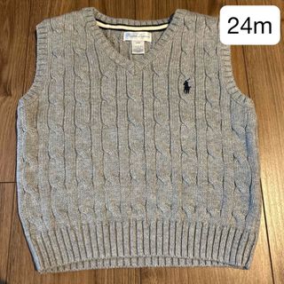 ポロラルフローレン(POLO RALPH LAUREN)のRalph Lauren ニットベスト　24M(ニット/セーター)