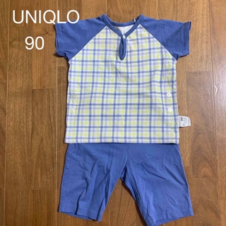 ユニクロ(UNIQLO)の半袖パジャマ90センチ(Tシャツ/カットソー)