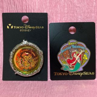 ディズニー(Disney)のディズニー　リトルマーメイド　アリエル　ピン　セット　まとめ(バッジ/ピンバッジ)