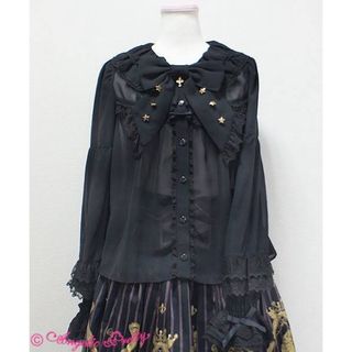 Angelic Pretty - milky cross ブラウス ブラック ジャンスカ JSK ロリィタ