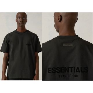 FEAR OF GOD - FEAR OF GOD Essentials 両面ロゴ Tシャツ ブラック L