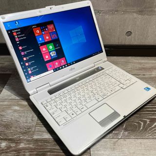 フジツウ(富士通)の高速Core i3 富士通ノートパソコン Windows10(ノートPC)