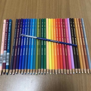 ステッドラー(STAEDTLER)のステッドラー　水彩　色鉛筆　筆　(色鉛筆)