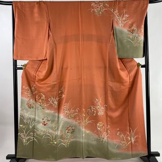 訪問着 身丈160cm 裄丈69cm 正絹 美品 秀品 【中古】(着物)