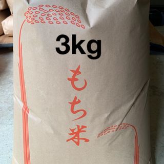 令和5年度 魚沼(十日町)産 こがねもち（もち米） 3kg (米/穀物)