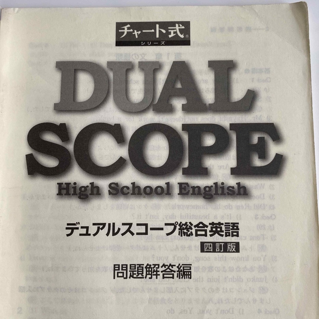 DUAL SCOPE エンタメ/ホビーの本(語学/参考書)の商品写真