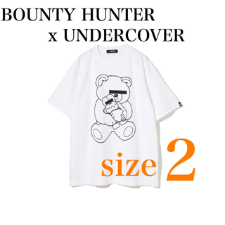 アンダーカバー(UNDERCOVER)のUNDERCOVER BOUNTY HUNTER Tシャツ WHITE サイズ2(Tシャツ/カットソー(半袖/袖なし))