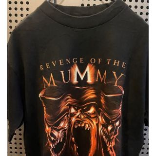 古着　ヴィンテージ　Tシャツ　プリントTシャツ　mummy ユニバ　個性派(Tシャツ(半袖/袖なし))