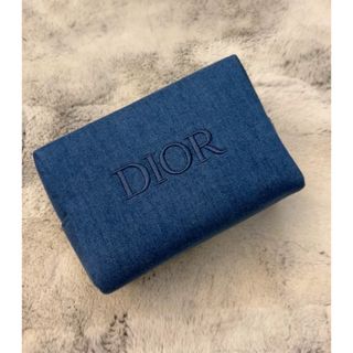 クリスチャンディオール(Christian Dior)の新品未使用　クリスチャンディオール　ノベルティ　ポーチ　デニム(ポーチ)