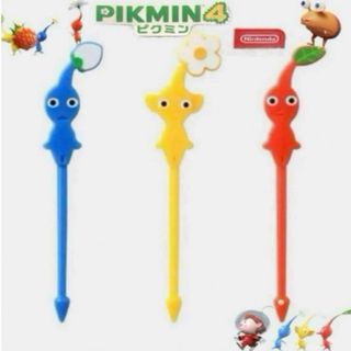 ニンテンドウ(任天堂)の《新品》ニンテンドーショップ限定　ピクミンフードピック PIKMIN 3本セット(弁当用品)