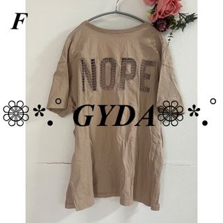 GYDA - GYDA ジェイダ NOPE VネックTシャツ