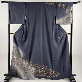 訪問着 身丈165cm 裄丈67.5cm 正絹 名品 【中古】(着物)