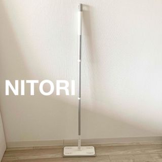 ニトリ(ニトリ)のNITORI 伸縮フローリングワイパー(ラクッカ ホワイト) 本体(日用品/生活雑貨)