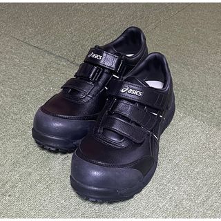 asics - asics 安全靴　黒色　25cm 3E