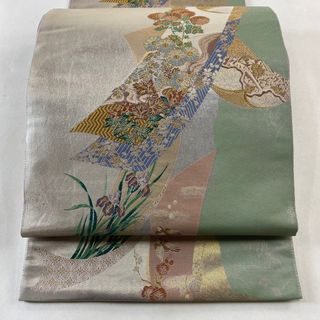 袋帯 美品 秀品 六通 正絹 【中古】(帯)