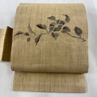 名古屋帯 美品 名品 正絹 【中古】(帯)