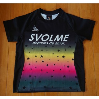 スボルメ(Svolme)のスボルメ　スター柄プラシャツ　130cm(Tシャツ/カットソー)