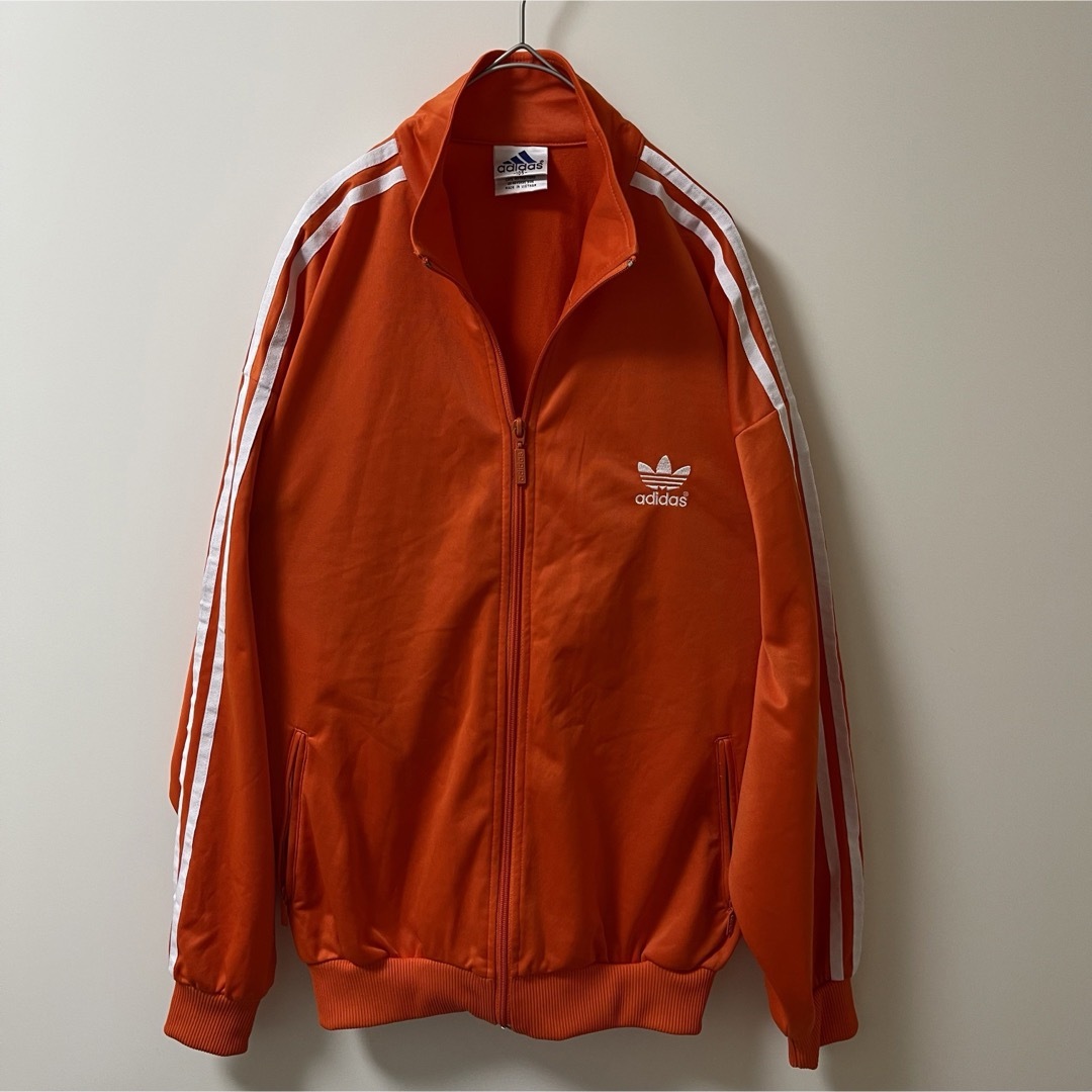 adidas - 90s XL】アディダス刺繍トラックジャケット古着 adidas - 90s XL】アディダス刺繍トラックジャケット古着
