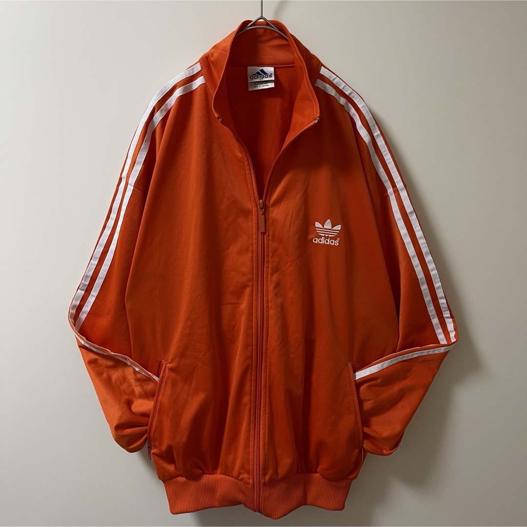 adidas - 90s XL】アディダス刺繍トラックジャケット古着 adidas - 90s XL】アディダス刺繍トラックジャケット古着