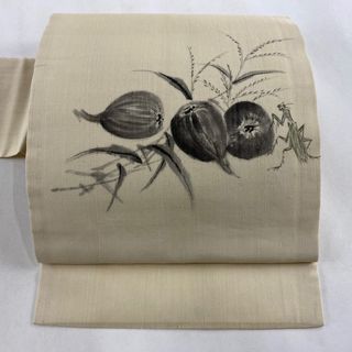 名古屋帯 秀品 正絹 【中古】(帯)