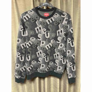 シュプリーム(Supreme)のSUPREME 19aw Scatter Text Crewneck(スウェット)