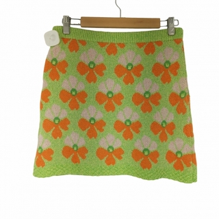 ザラ(ZARA)のZARA(ザラ) Floral Knitted Skirt レディース スカート(その他)