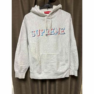 Supreme - Supreme 20AW Drop Shadow パーカートリコロール刺繍