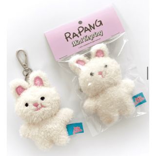 新品★RAPANG ぬいぐるみ キーホルダー ジョングク ラパン うさぎ(アイドルグッズ)