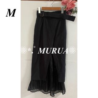 MURUA ムルーア ヘムシアーラップスカート