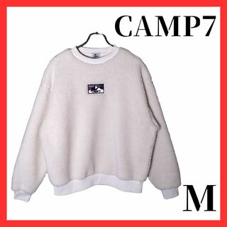 CAMP7 　古着男子　メンズ　ボアセーター　Mサイズ(ニット/セーター)