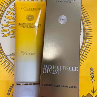 ロクシタン(L'OCCITANE)のイモーテルディヴィンクレンジングフォーム(洗顔料)