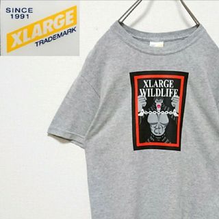 エクストララージ(XLARGE)のエクストララージ フロント ゴリラ ロゴ 半袖 Tシャツ(Tシャツ/カットソー(半袖/袖なし))