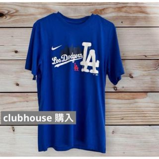 ナイキ(NIKE)のロサンゼルス　ドジャース　Tシャツ　NIKE MLB公式　Ｍサイズ(記念品/関連グッズ)