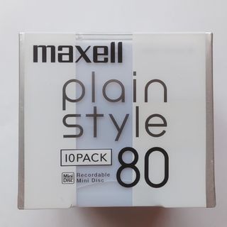 maxell - Maxell  録音用ミニディスク 80分   10枚