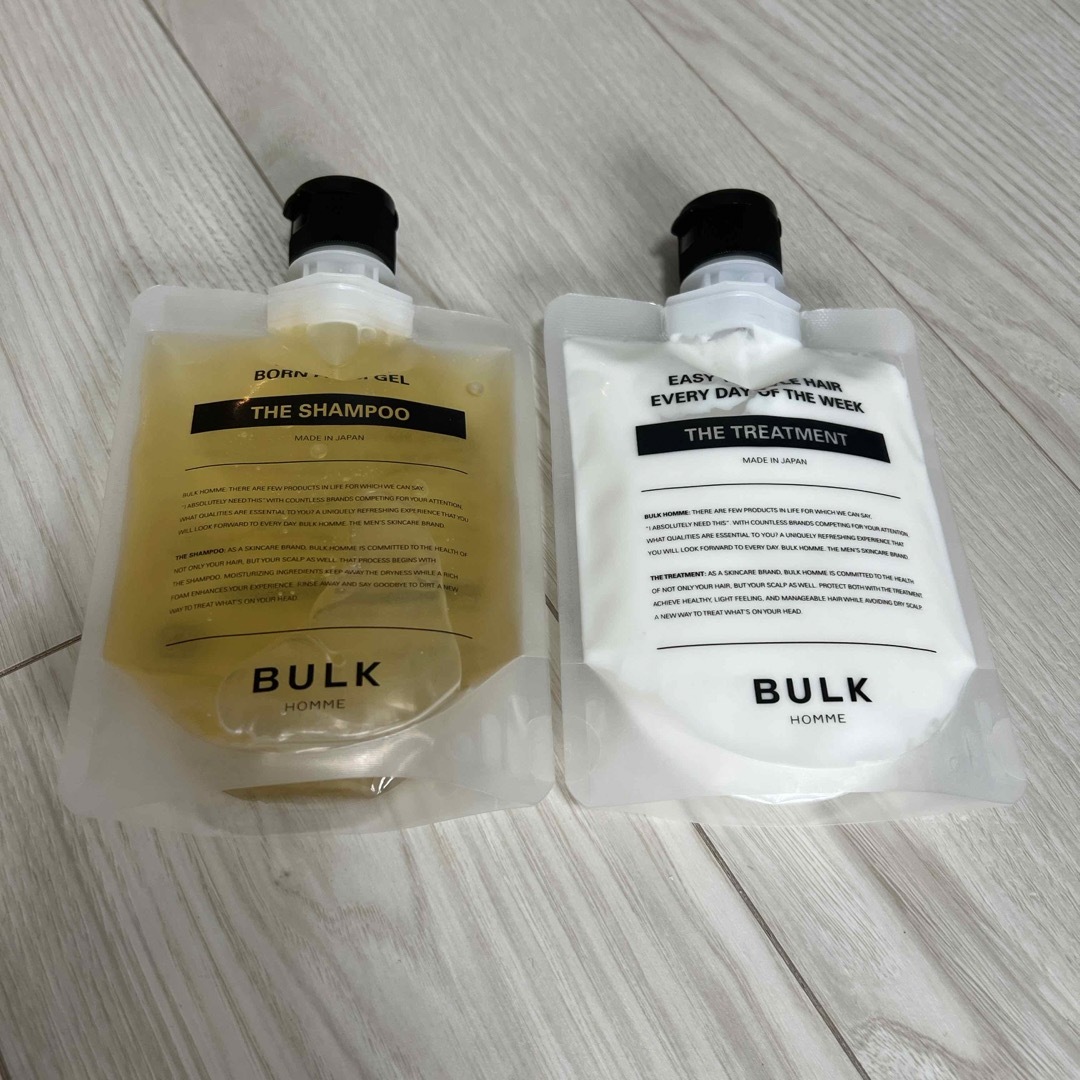 BULK HOMME(バルクオム)のバルクオム　シャンプー&トリートメント コスメ/美容のヘアケア/スタイリング(シャンプー/コンディショナーセット)の商品写真