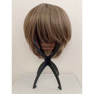 フルウィッグ　ボブ　ウィッグ　ミルクティーアッシュ　耐熱　wig