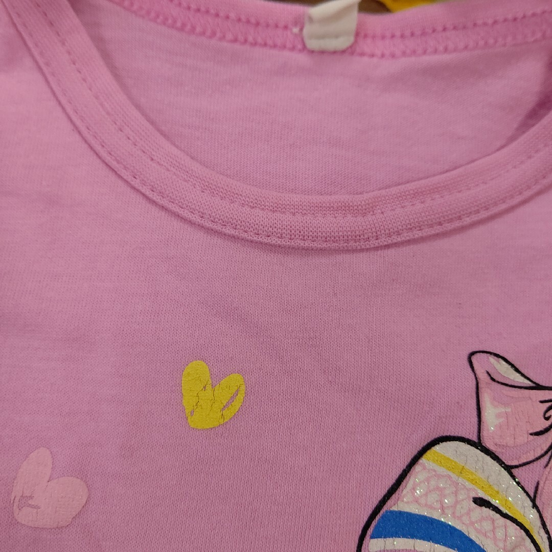 女の子 トップス 3点 キッズ/ベビー/マタニティのキッズ服女の子用(90cm~)(Tシャツ/カットソー)の商品写真