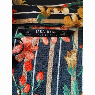 ザラ(ZARA)のZARA 花柄ガウン　(ロングワンピース/マキシワンピース)