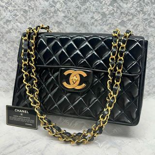 CHANEL - CHANEL シャネル デカマトラッセ パテントレザー ギャランティ シリアル有