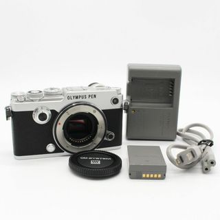 ★極上品★OLYMPUS PEN-F ボディ シルバー ショット数3903(ミラーレス一眼)