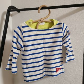 キッズ服　ベビー服　ボーダー(Ｔシャツ)