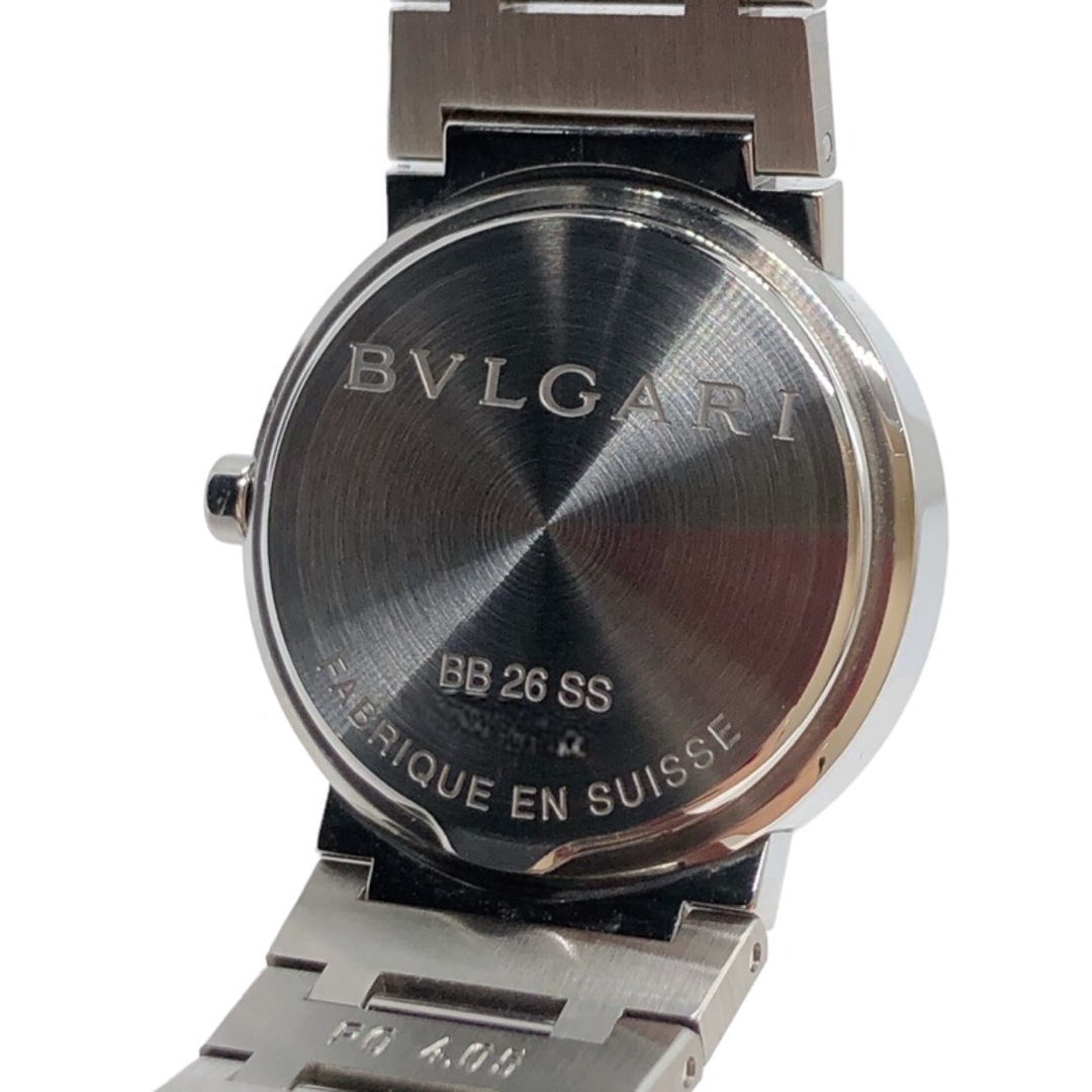 BVLGARI(ブルガリ)の　ブルガリ BVLGARI ブルガリブルガリ BB26SS ブラック ステンレススチール クオーツ レディース 腕時計 レディースのファッション小物(腕時計)の商品写真