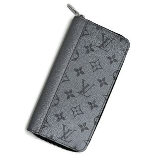 ルイヴィトン(LOUIS VUITTON)のルイ ヴィトン タイガラマ ジッピーウォレット ヴェルティカル ラウンドファスナー 長財布 モノグラム タイガ レザー シルバー M30841 箱付 LOUIS VUITTON（新品・未使用品）(長財布)