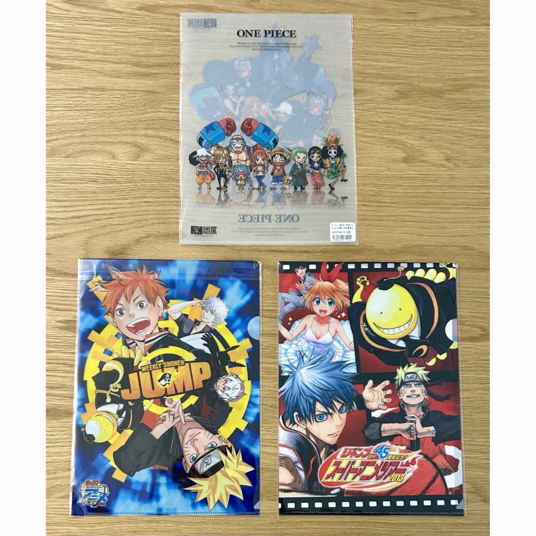 ONE PIECE ワンピース　クリアファイルセット エンタメ/ホビーのアニメグッズ(クリアファイル)の商品写真