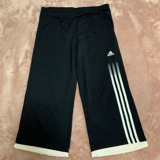 アディダス(adidas)のadidas アディダス 7分丈パンツ L レディース トレーニング ヨガ　ジム(ハーフパンツ)