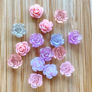 薔薇 ピンク ネイルパーツ ネイルアート