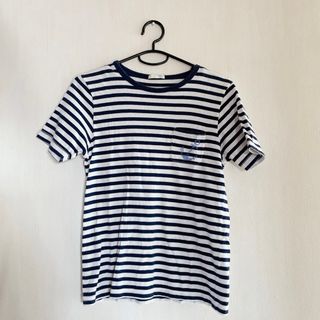 GU - GU キッズ150cm  ボーダーTシャツ、錨マーク