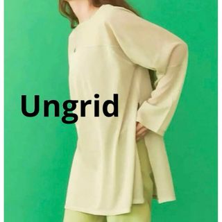 アングリッド(Ungrid)のUngrid アングリッド　シアールーズスリットニット(カットソー(長袖/七分))